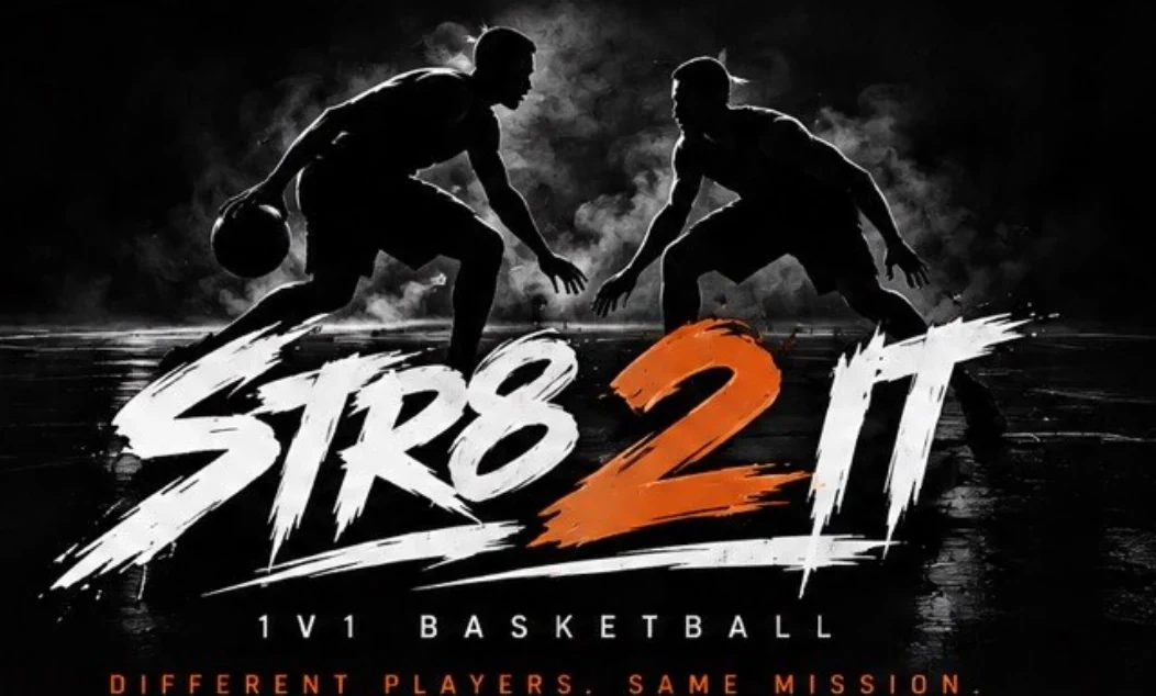 STR82IT. 1V1 Basketball. Different players. Same mission.